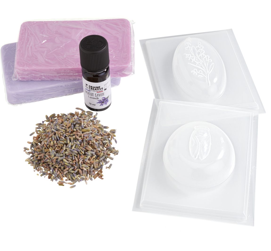 Seifengieß-Set - Lavendel