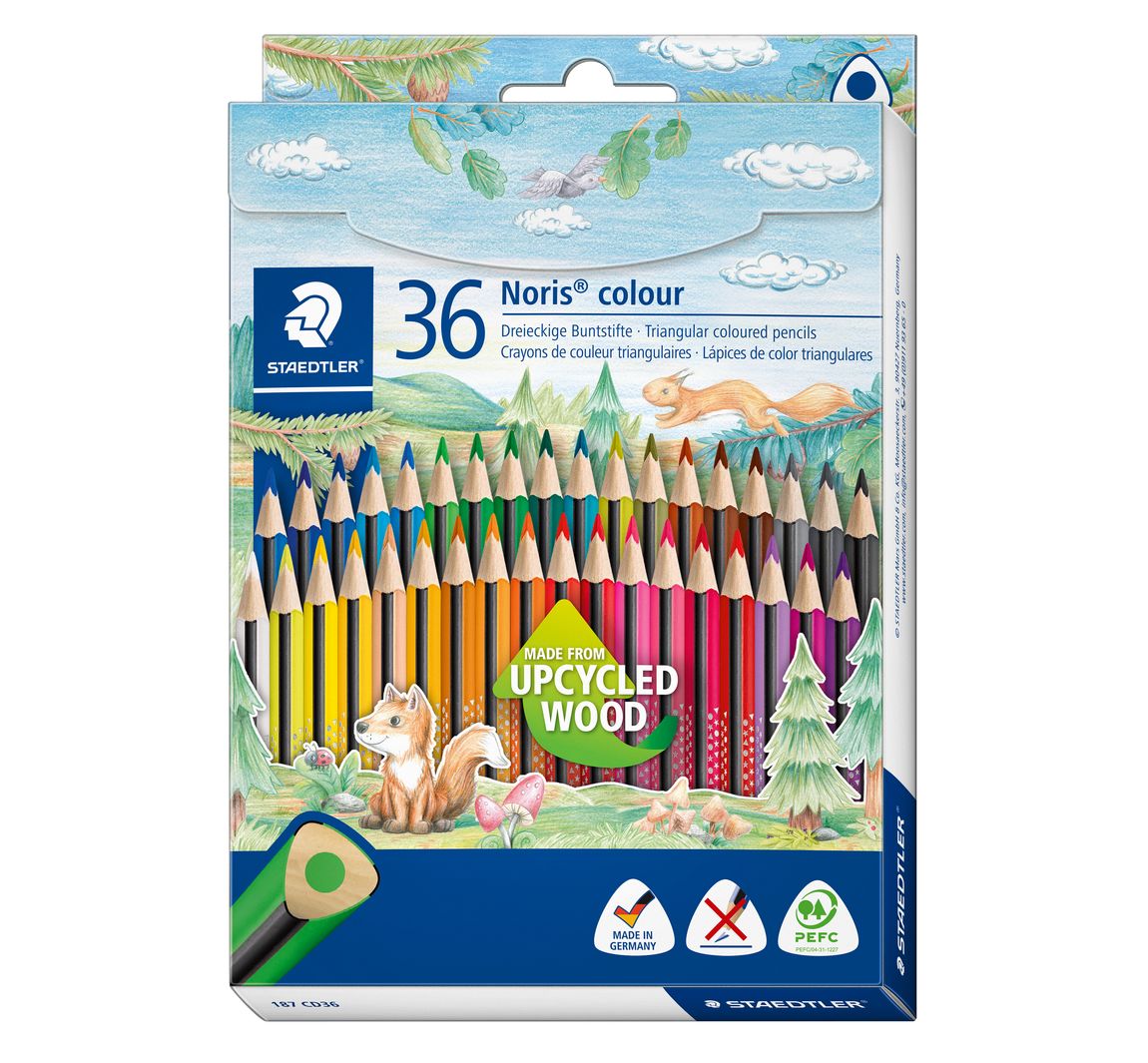 Staedtler Noris colour Buntstifte - 36 Stück