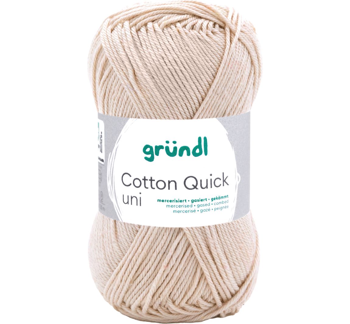 Gründl Wolle "Cotton Quick uni" - Farbe 102