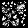 Schablone "House of Roses", 12 x 12 cm Papillon