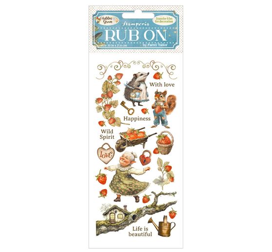 Rub On Transferfolie "Hidden Grove"