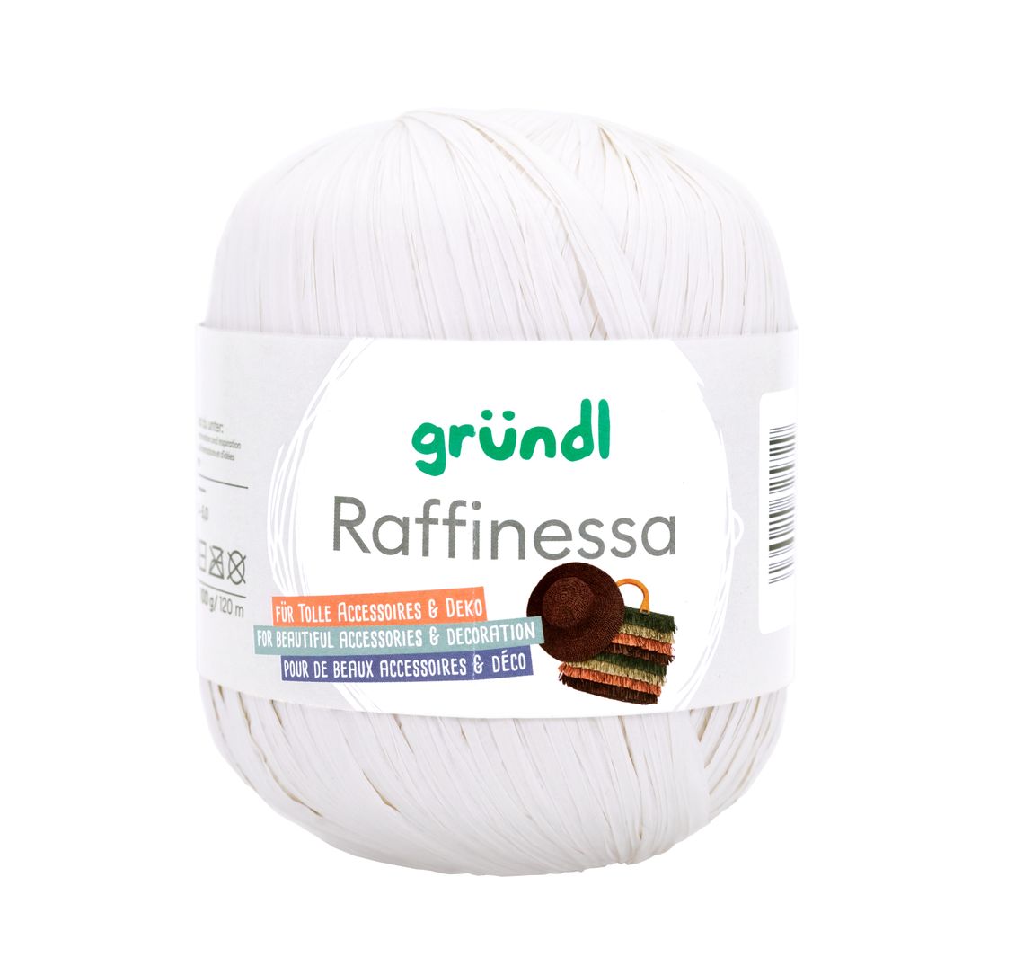 Gründl Papierwolle "Raffinessa" - Farbe 01
