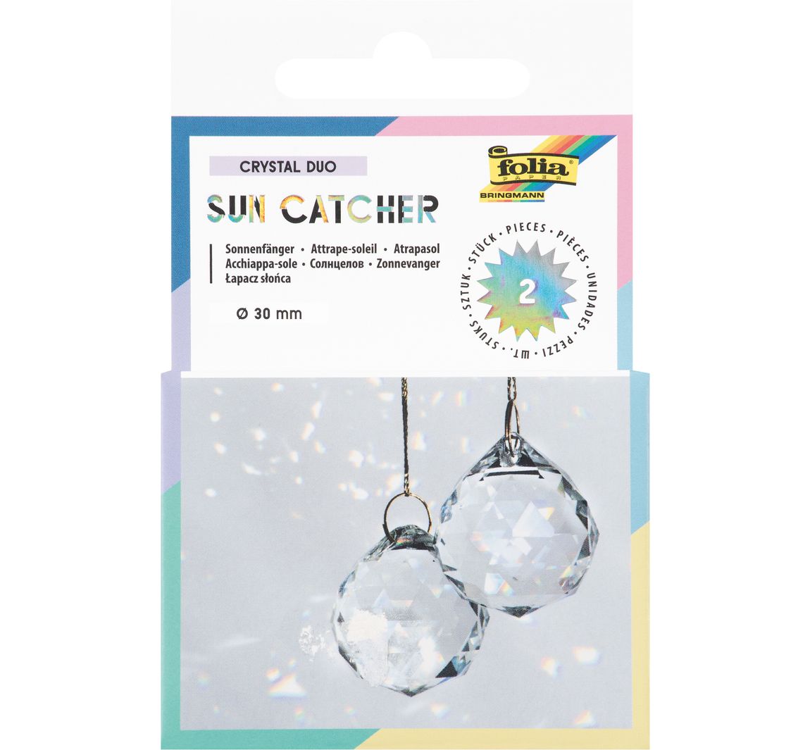 Suncatcher "Crystals" - 2er-Set
