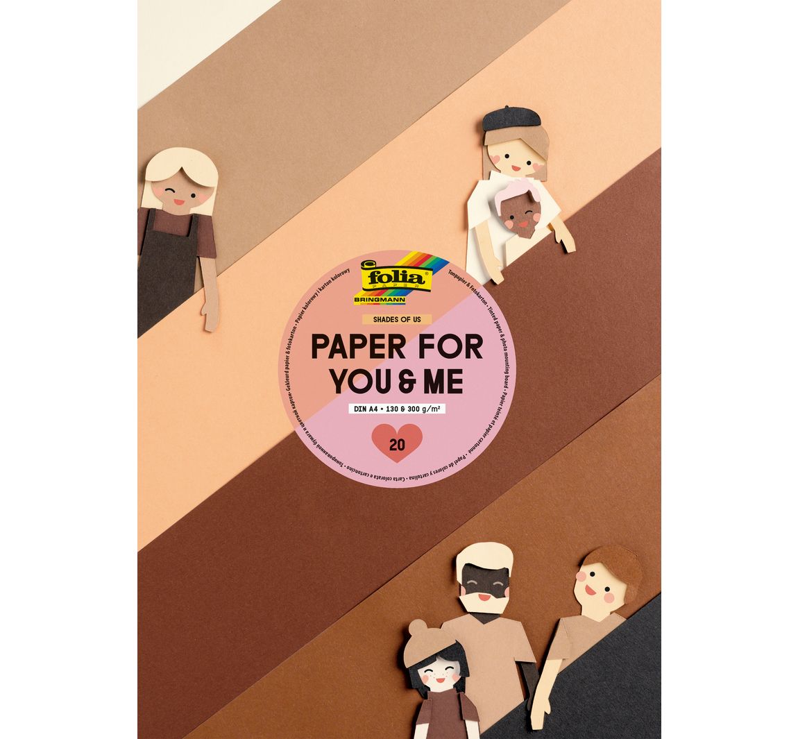 Kreativblock Tonpapier & Fotokarton - Shades of Us