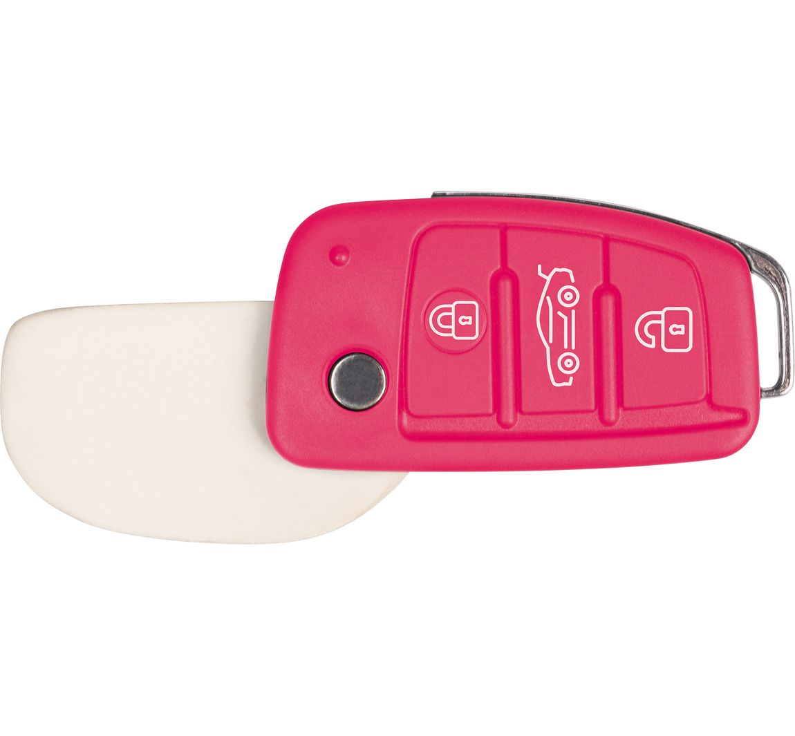 Radiergummi 3D "Car Key" - Tulip