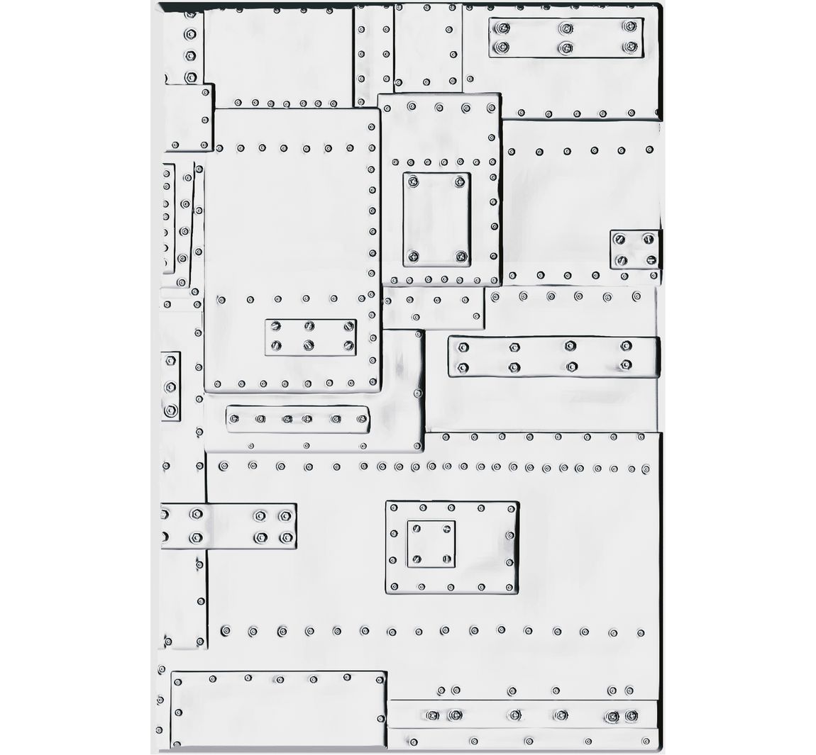 Sizzix A5 3D-Prägeschablone by Tim Holtz - Foundry