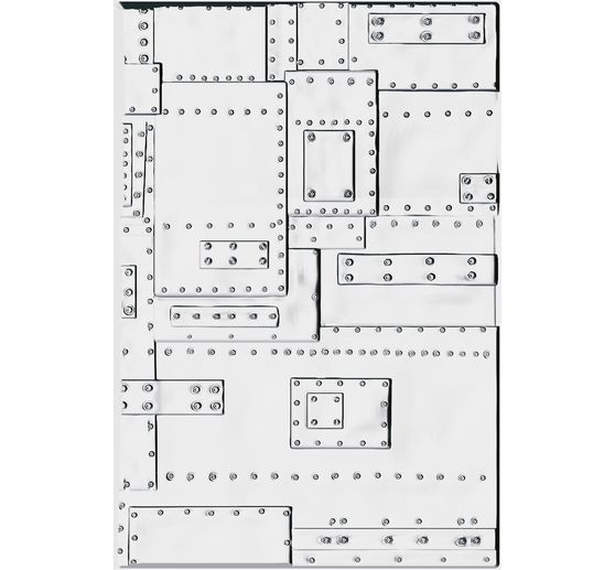 Sizzix A5 3D-Prägeschablone by Tim Holtz