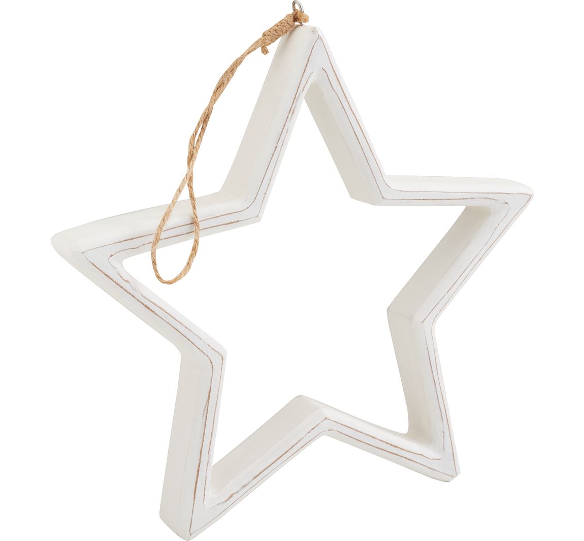 VBS Deko Holzstern "Star" - Groß