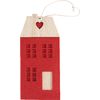 VBS Filzanhänger "Haus" Rot