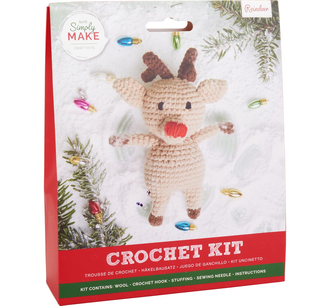 Simply Make - Crochet Kit - Reindeer