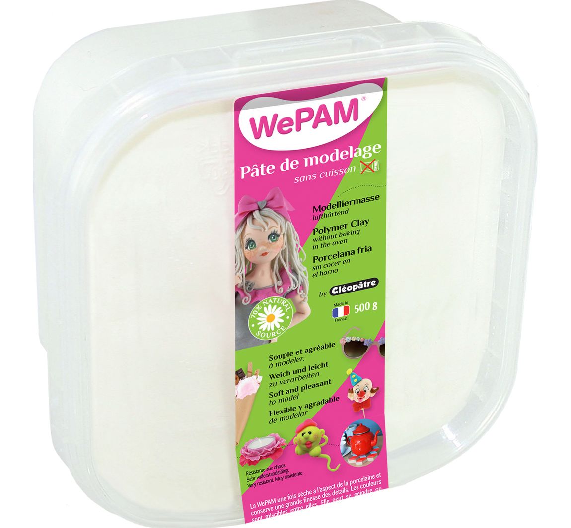 WePAM, luftrocknende Modelliermasse - Farblos