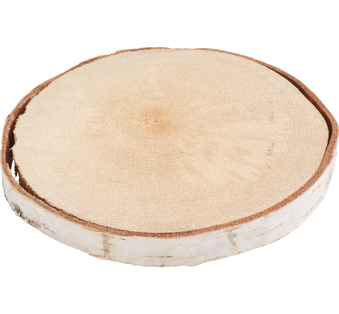 Birkenscheibe "Natur" - Ø 17-22 cm