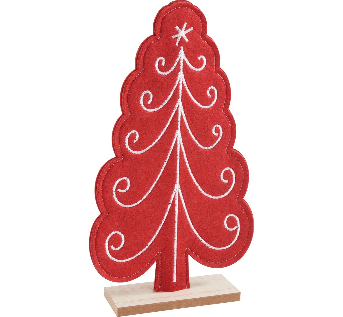 VBS Filzständer "Weihnachtsbaum" - Rot