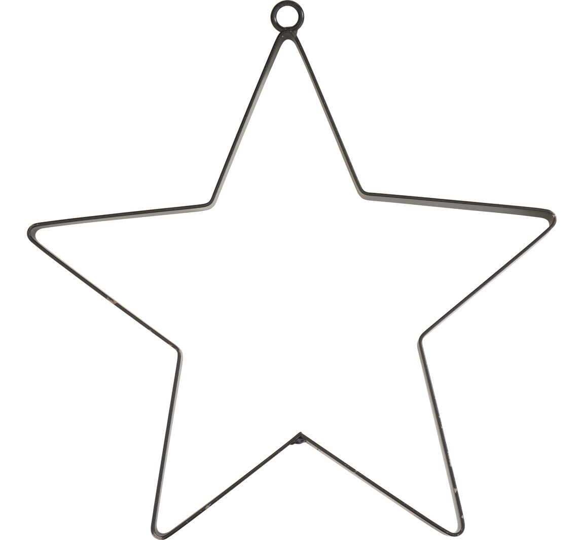 Metallring Stern "Skyla" - Ø 24 cm