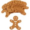 Lebkuchenmännchen aus Filz Hellbraun