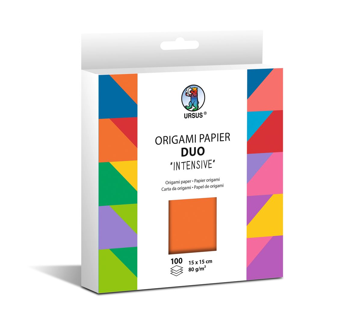 Origami Papier "Duo" - Intensiv