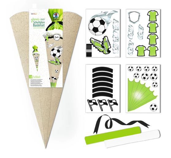 Schultüten Bastelset "Green & Easy"
