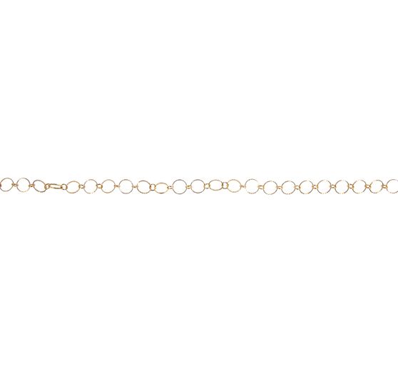 Gliederkette Ringe geprägt