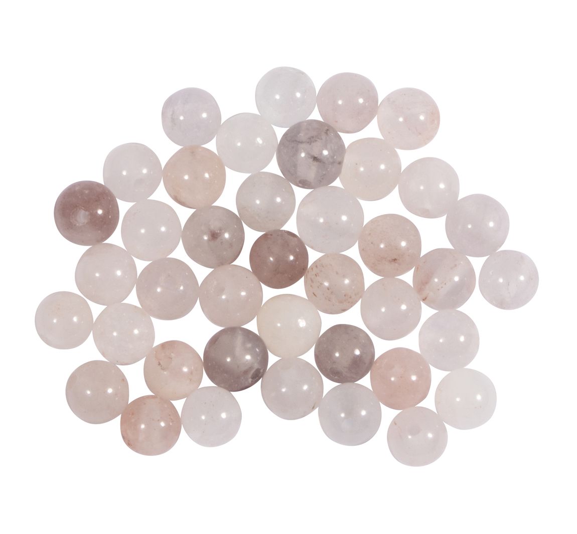 Halbedelsteinperlen, 4 mm - Lavendel Jade