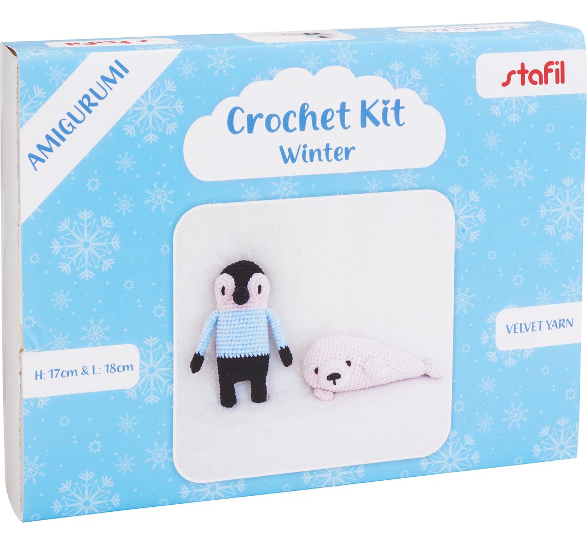 Stafil Amigurumi-Häkelset - Winter