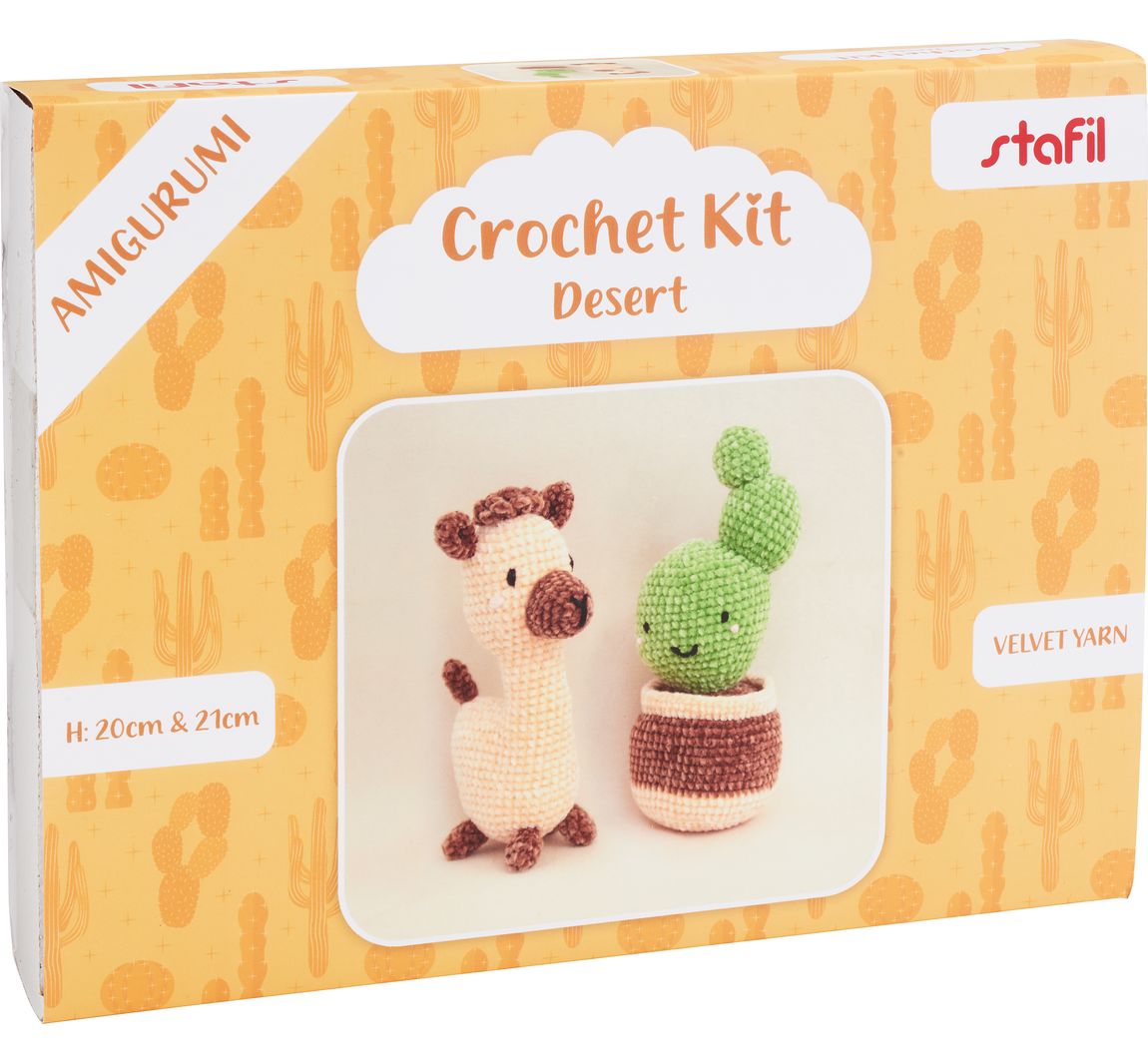 Stafil Amigurumi-Häkelset - Desert