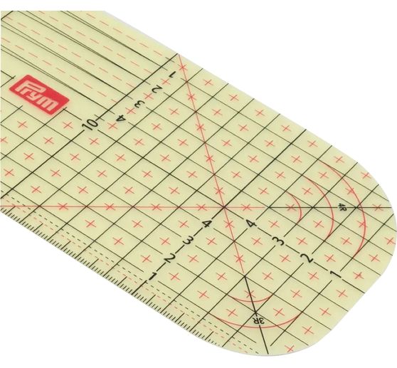 Prym Bügellineal, transparent