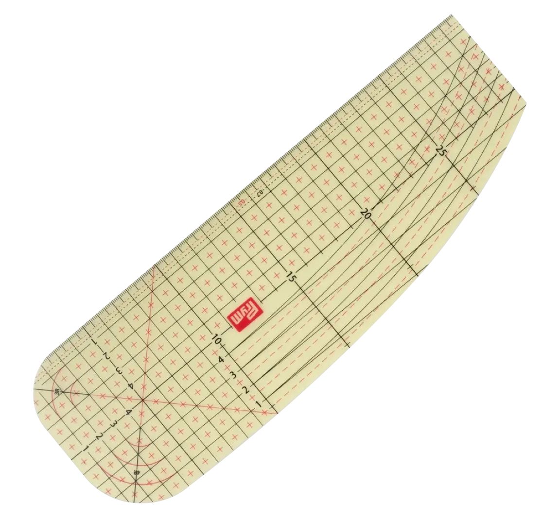 Prym Bügellineal, transparent - 30 x 10 cm