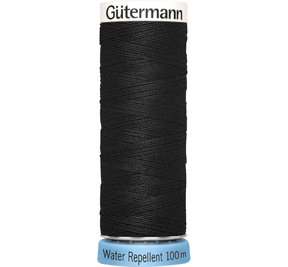 Gütermann Allesnäher "Water Repellent" - 000 Schwarz