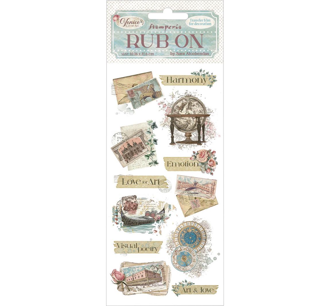 Rub On Transferfolie "Venice" - Letters