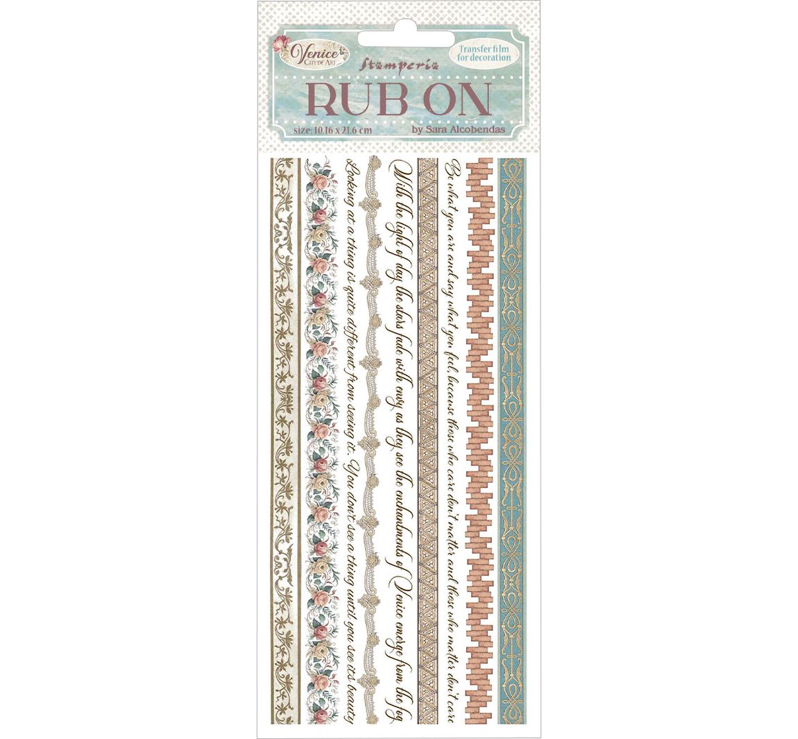 Rub On Transferfolie "Venice" - Stripes