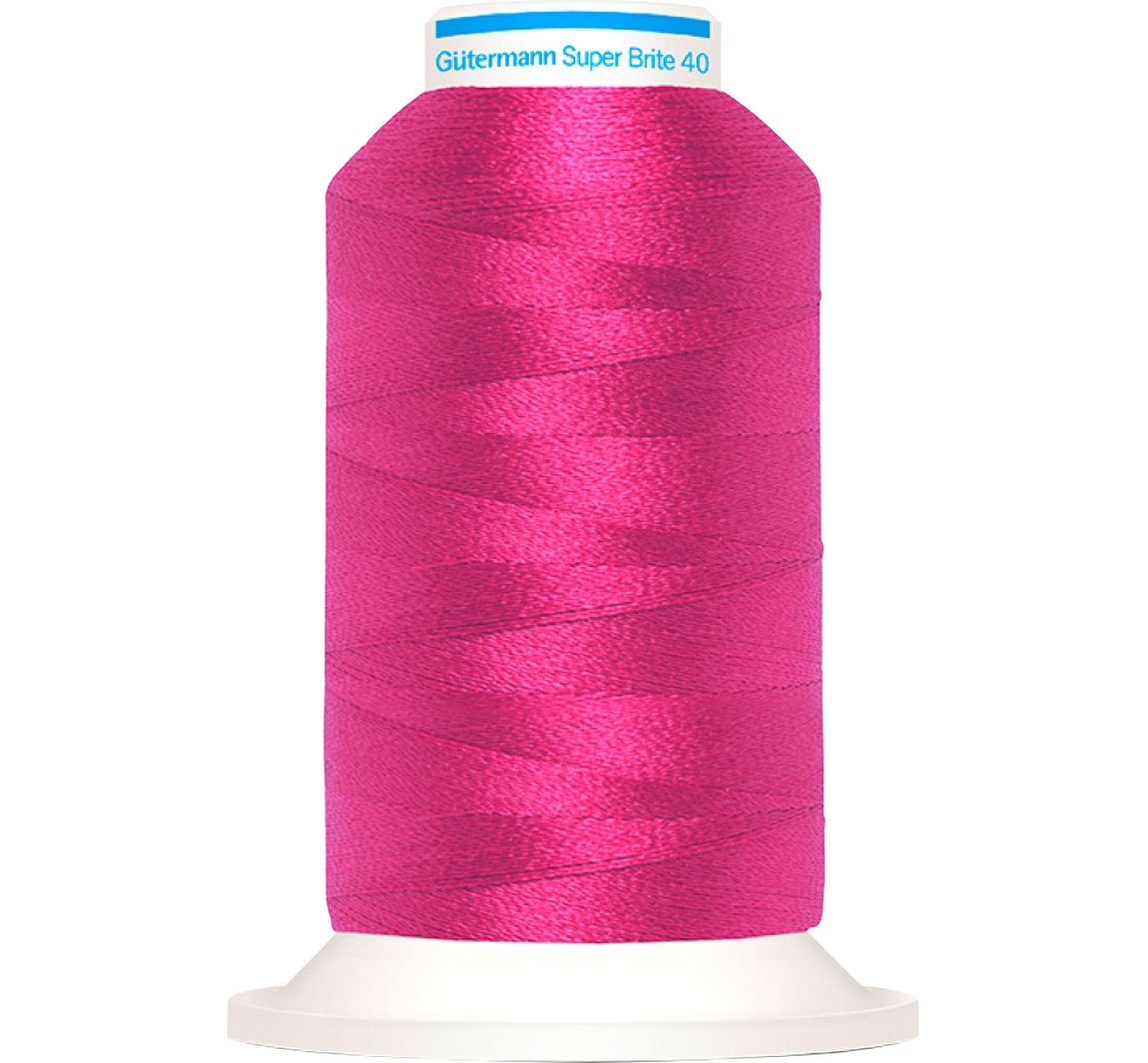 Gütermann Super Brite Maschinenstickfaden - 5561 Pink-Berry