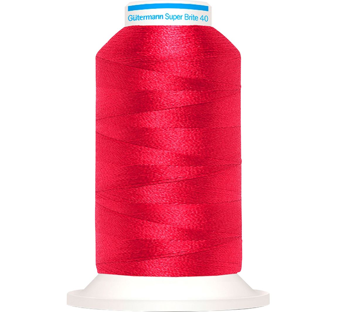 Gütermann Super Brite Maschinenstickfaden - 5563 Rot