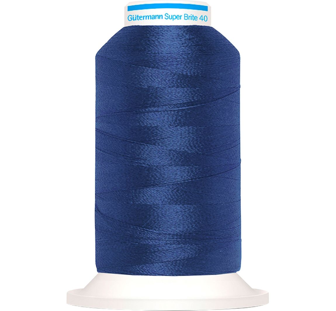Gütermann Super Brite Maschinenstickfaden - 5739 Marineblau