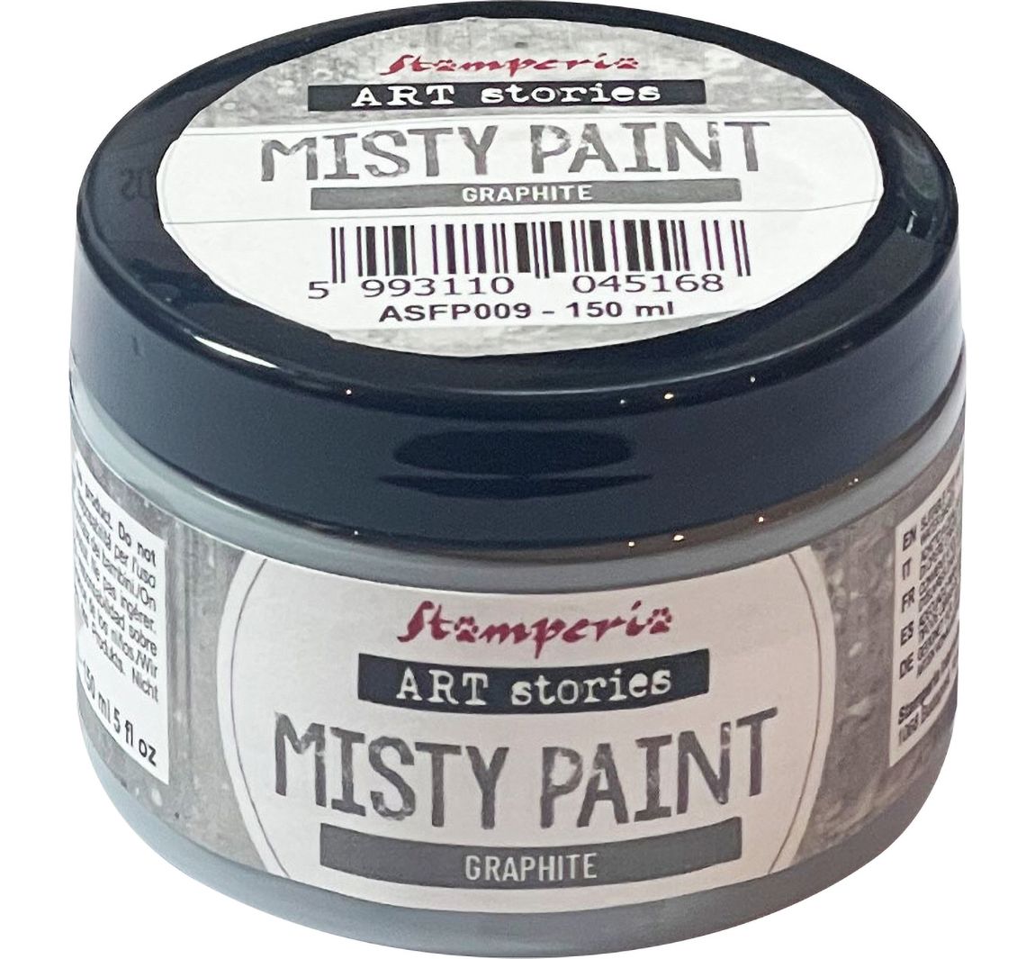 Stamperia Misty Paint - Graphite