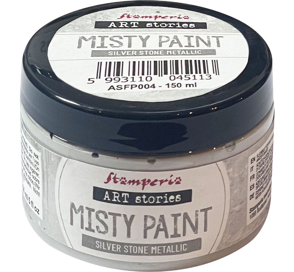 Stamperia Misty Paint metallic - Silver Stone
