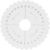 Kumihimo Braiding disc Round