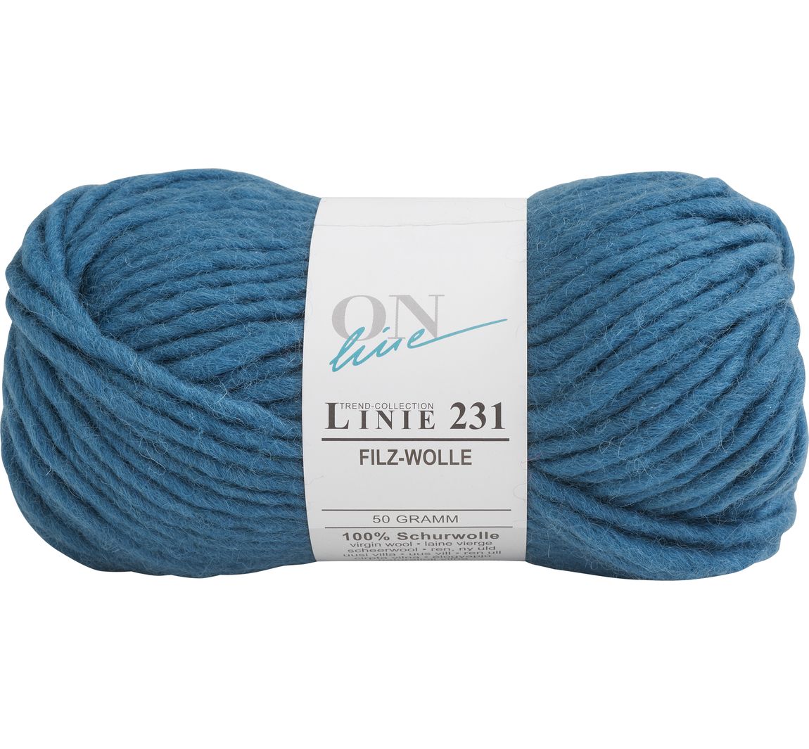 ONline Wolle Filzwolle, Linie 231 - Farbe 0022