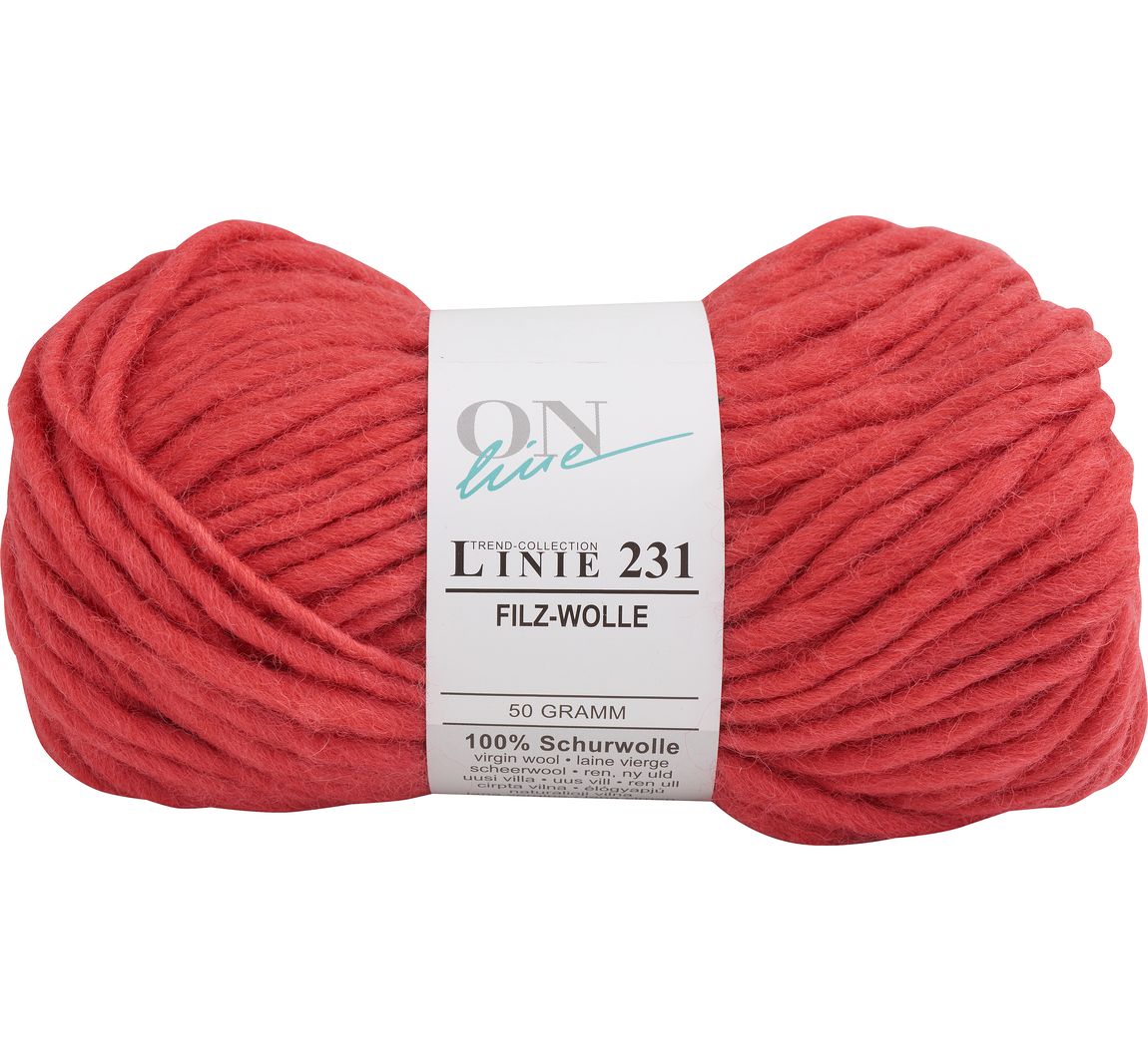 ONline Wolle Filzwolle, Linie 231 - Farbe 0056