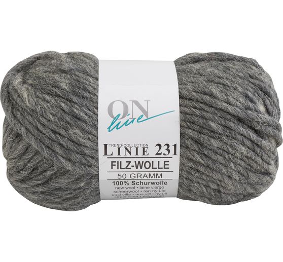 ONline Wolle Filzwolle, Linie 231