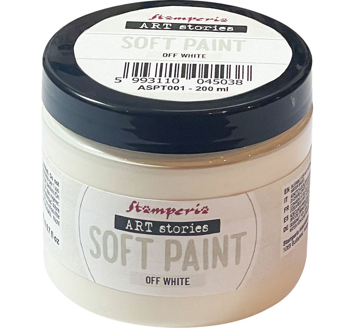Stamperia Soft Paint - Off-White