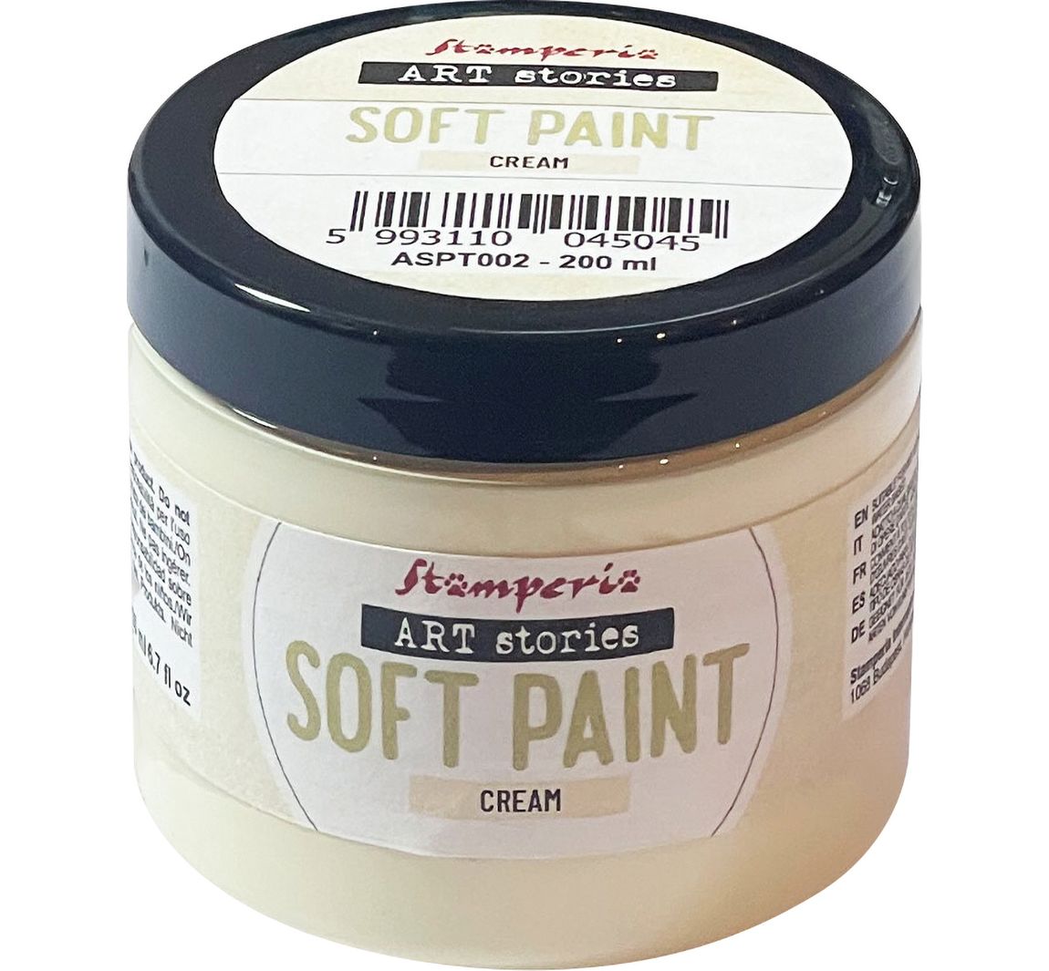 Stamperia Soft Paint - Cream