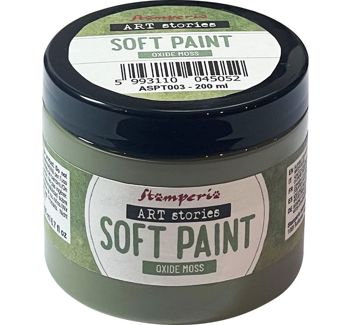 Stamperia Soft Paint - Oxide Moss
