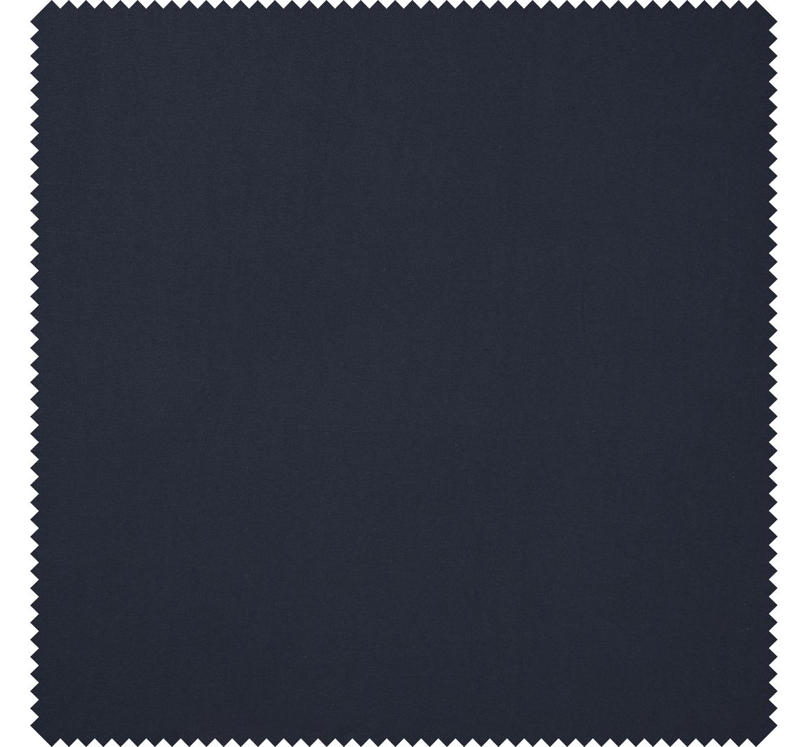 Polyesterstoff Peach Skin "Uni" - Indigo-Blau