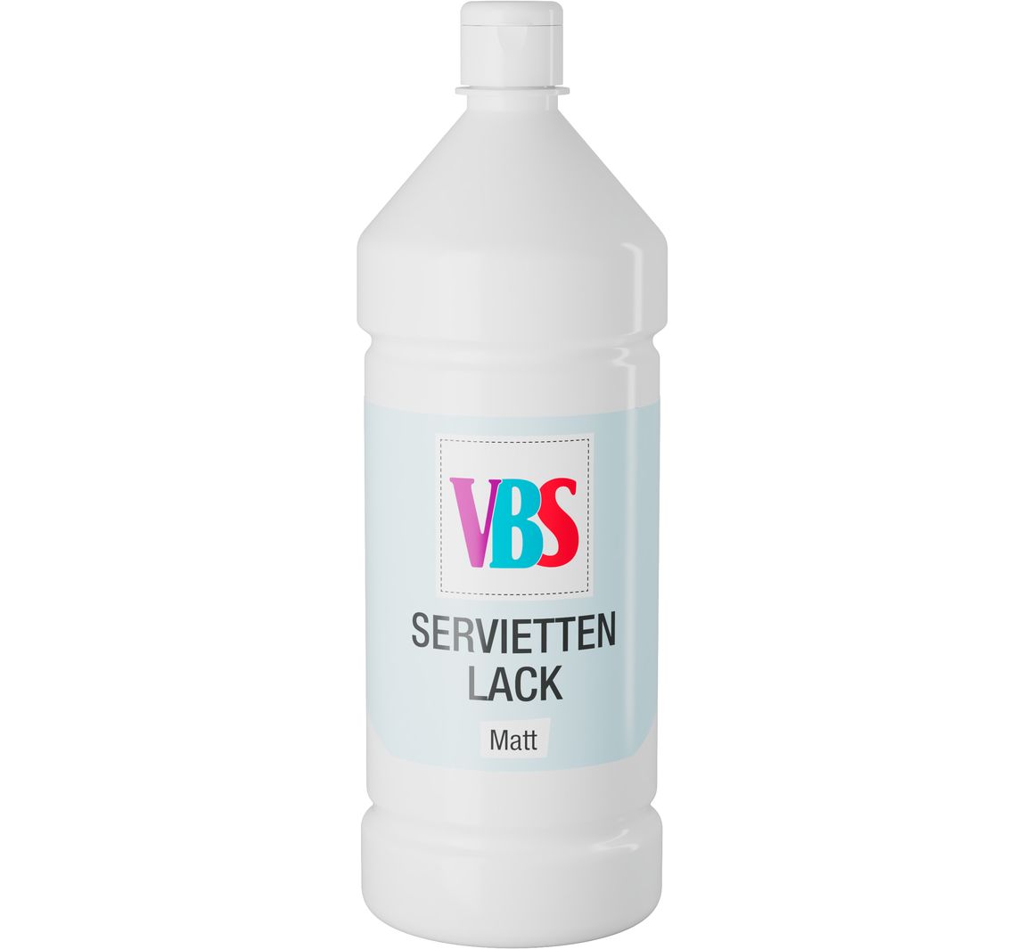 VBS Serviettenlack "Matt" - 1.000 ml