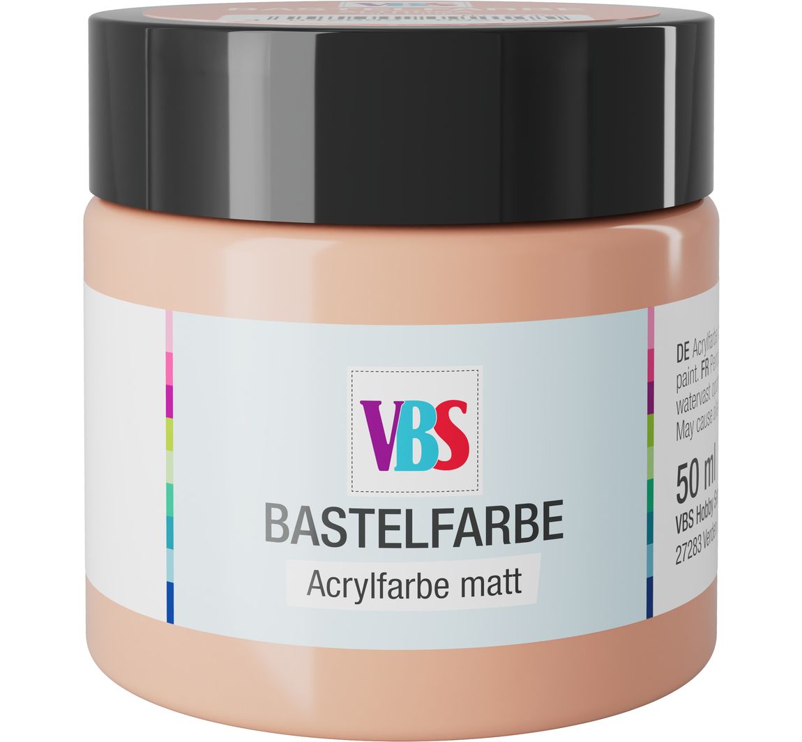 VBS Bastelfarbe, 50 ml - Altrosa