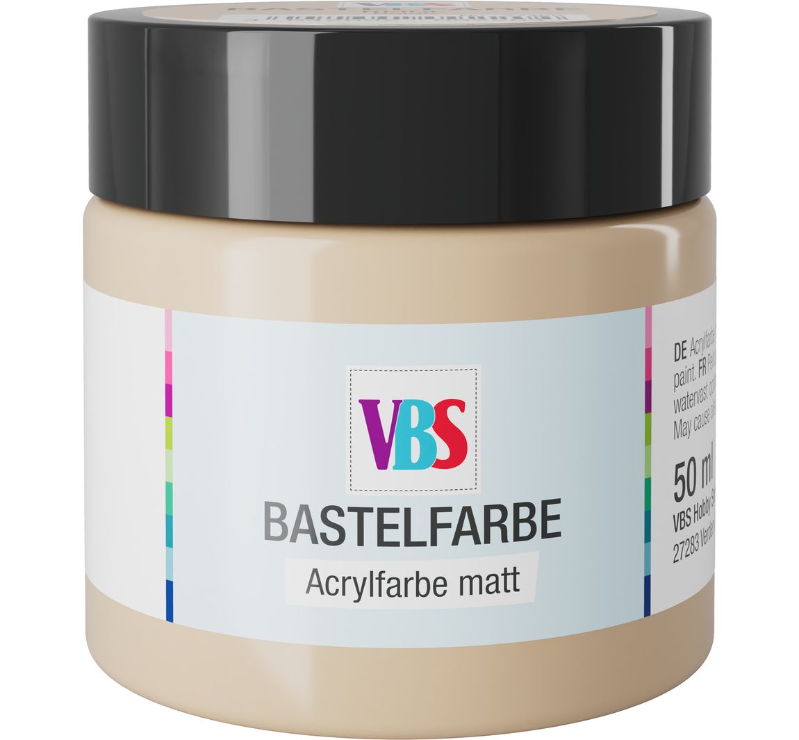 VBS Bastelfarbe, 50 ml - Beige