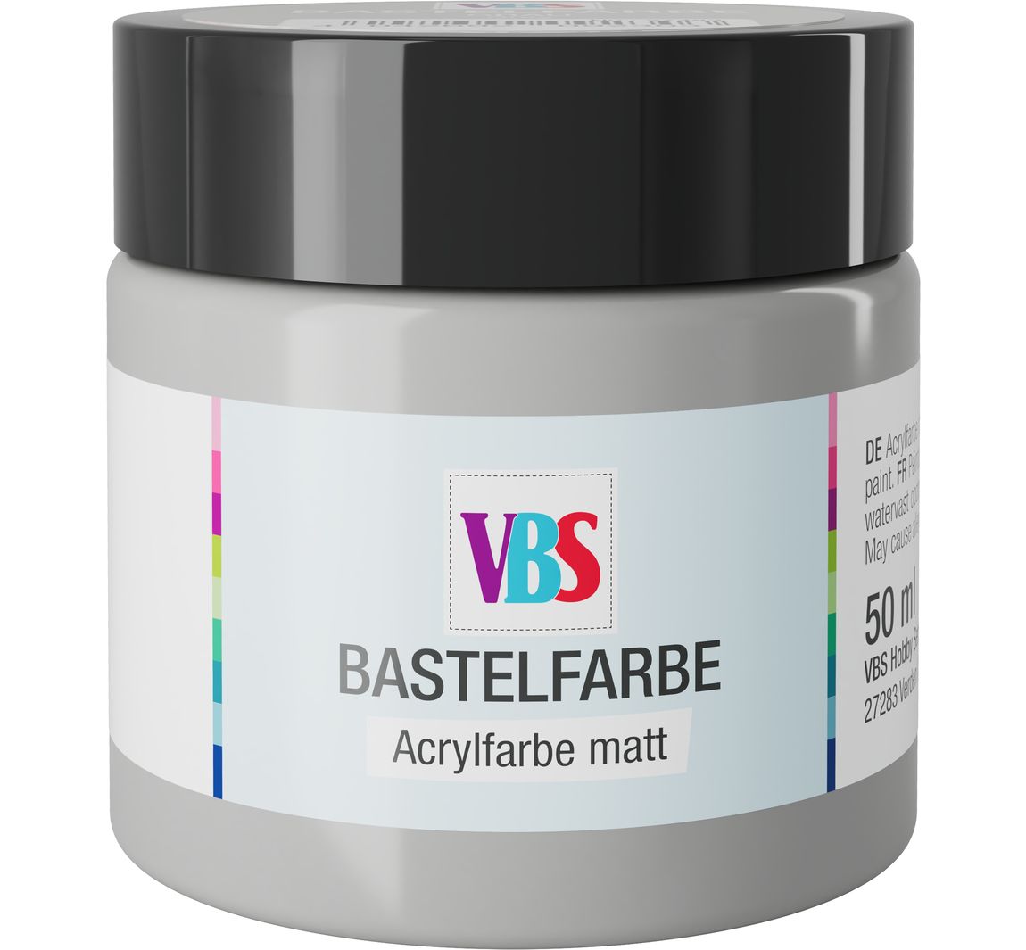 VBS Bastelfarbe, 50 ml - Grau