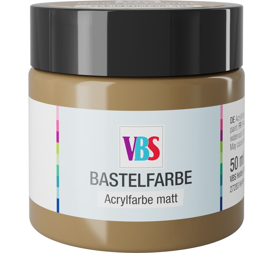 VBS Bastelfarbe, 50 ml - Graubraun