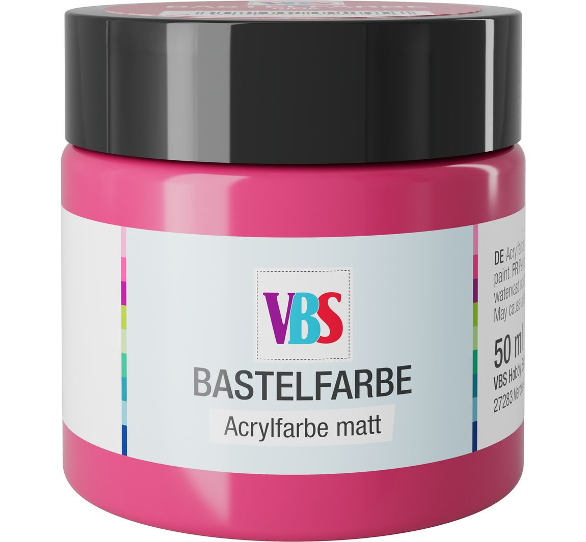 VBS Bastelfarbe, 50 ml - Pink