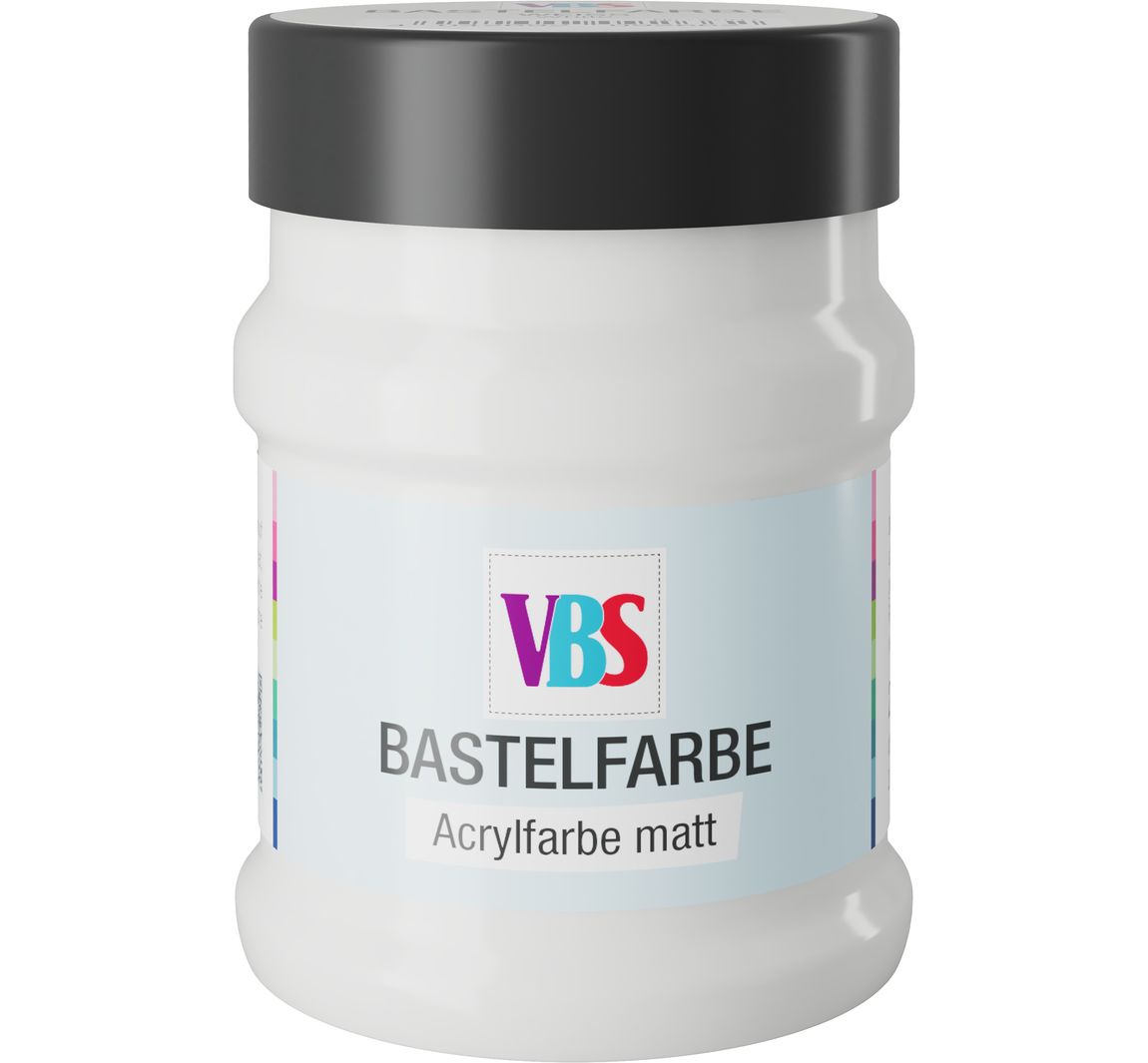 VBS Bastelfarbe, 230 ml - Weiß